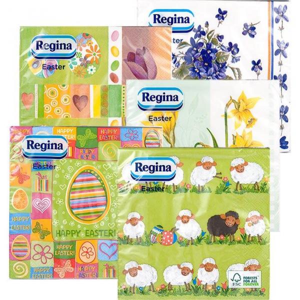 Regina serwetki 3-warstwowe Wielkanoc 14 sztuk
