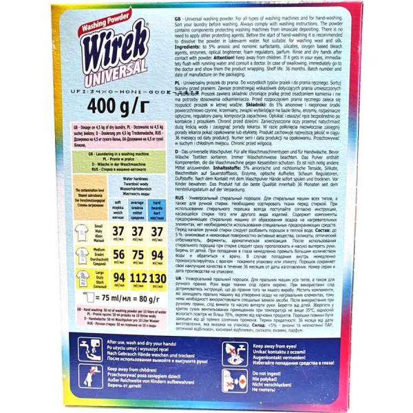 Wirek proszek uniwersalny 400g