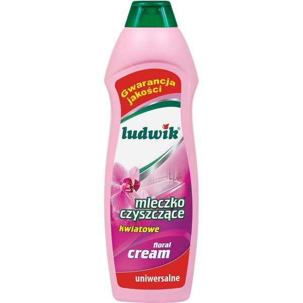 Ludwik mleczko do szorowania kwiatowe 660g