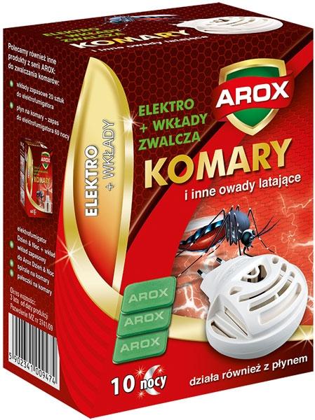 Arox Elektro + wkłady na komary 60 nocy