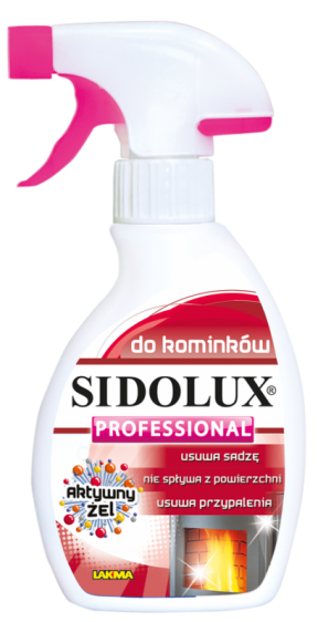 Sidolux spray professional do kominka, przypaleń 0,25L