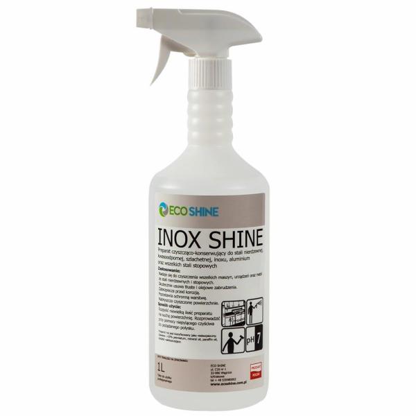 Eco Shine Inox Shine 1L płyn do mycia i konserwacji stali nierdzewnej 1L spray 