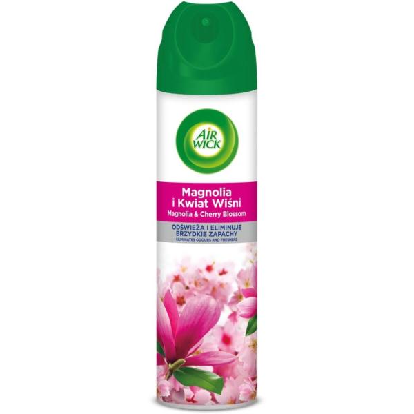 Air Wick Spray Magnolia i Kwiat Wiśni odświeżacz powietrza 300ml
