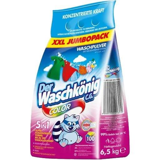 Der Waschkonig proszek do prania kolorów 6.5kg folia
