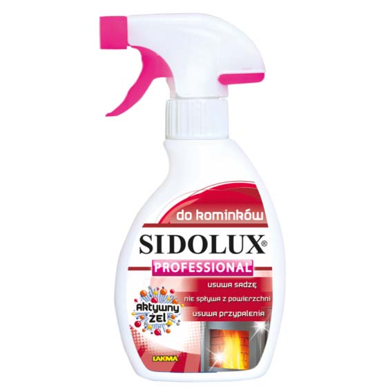 Sidolux spray professional do kominka, przypaleń 0,25L