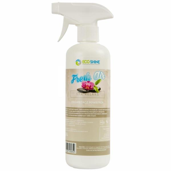 Eco Shine Fresh Air odświeżacz powietrza 500ml Spa Relaks spray 