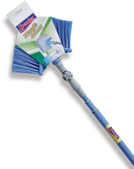 Spontex Triangle Broom miotła do ścian i sufitów 3m