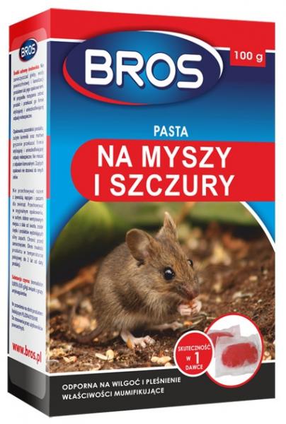 Bros mumifikująca pasta na myszy 100g