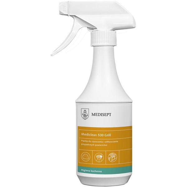 Mediclean 530 Grill pianka do czyszczenia i odtłuszczania grilla 500ml rozpylacz 