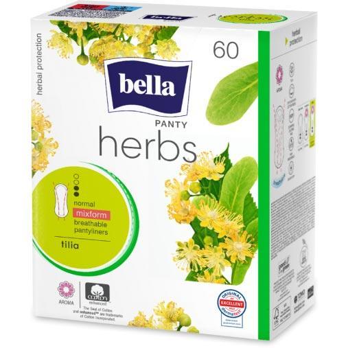 Bella Herbs kwiat lipy 60szt wkładki higieniczne