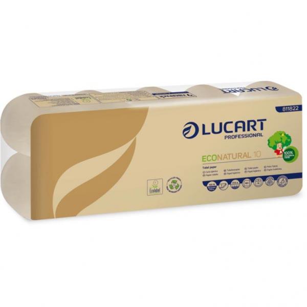 Lucart EcoNatural papier toaletowy 811822B 10 rolek
