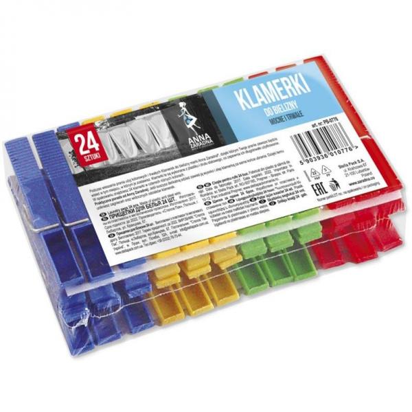 Anna Zaradna klamerki do bielizny 24 sztuki