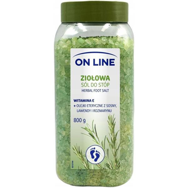 On Line ziołowa sól do stóp 800g