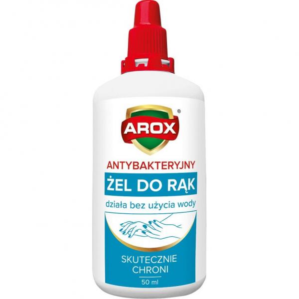 Arox żel antybakteryjny do mycia dłoni bez spłukiwania 50ml