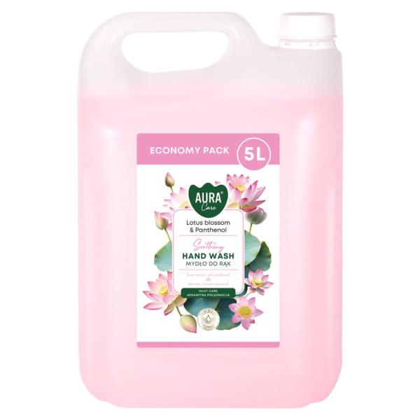 Bispol Aura mydło w płynie zapas 5L Kwiat Lotosu i Pantenol (AHW-005-007) 