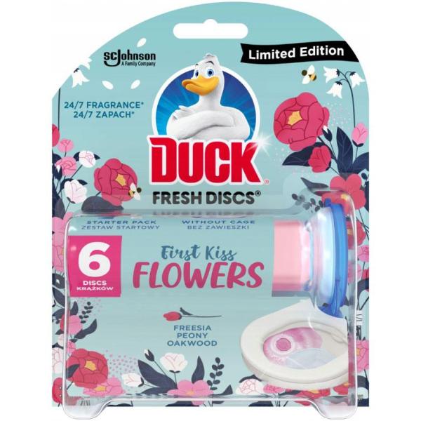 Duck Fresh Discs żelowy krążek Flowers 6 szt.
