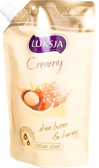 Luksja Creamy mydło w płynie z masłem shea, zapas 400ml