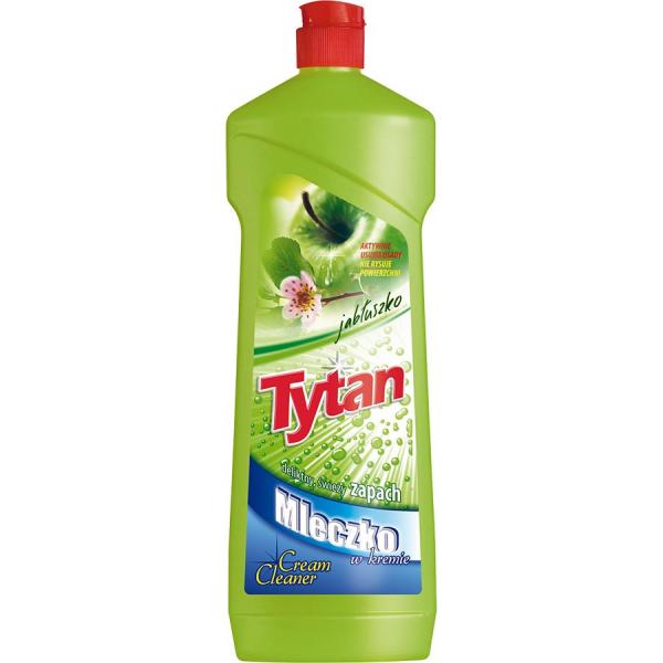 Tytan mleczko do czyszczenia 900g jabłuszko