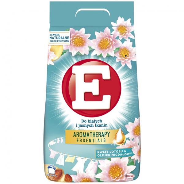 E proszek do prania Aromatherapy Essentials 4,095kg Biel Kwiat Lotosu & Olejek Migdałowy