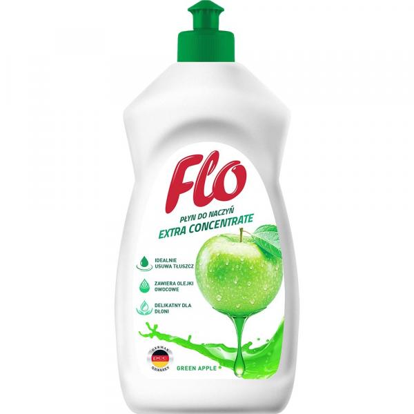 FLO Płyn do mycia naczyń 500ml Green Aple