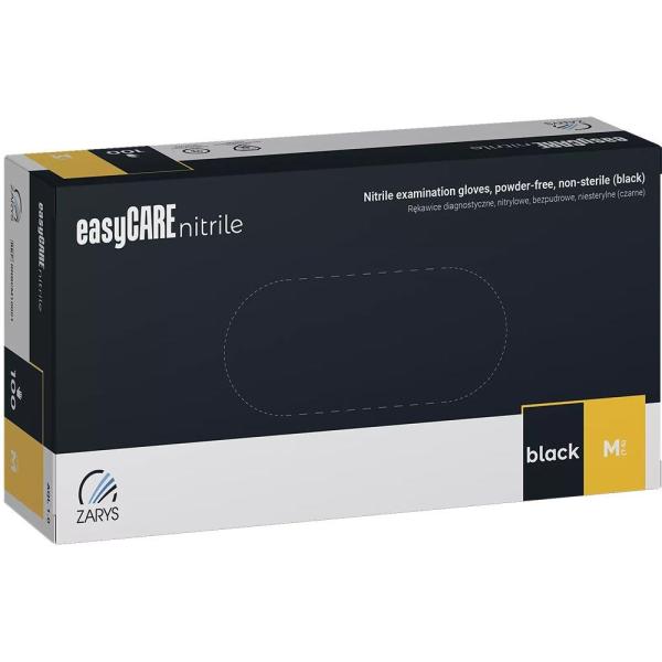 Zarys rękawice nitrylowe easyCare M 100szt. czarne