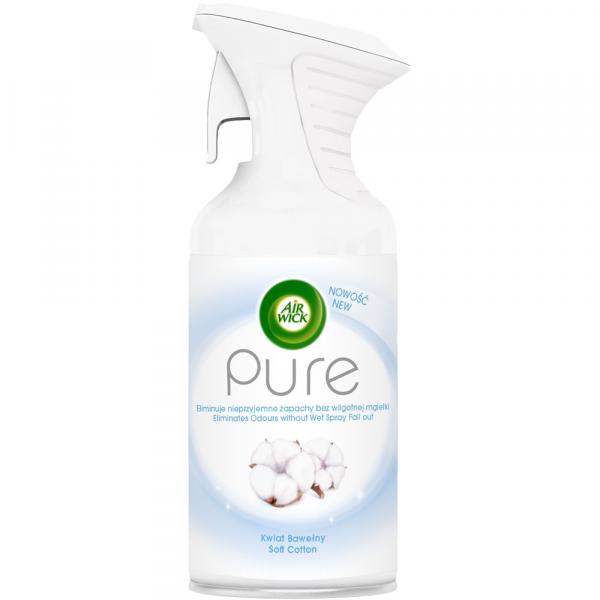 Air Wick Pure spray kwiat bawełny 250ml