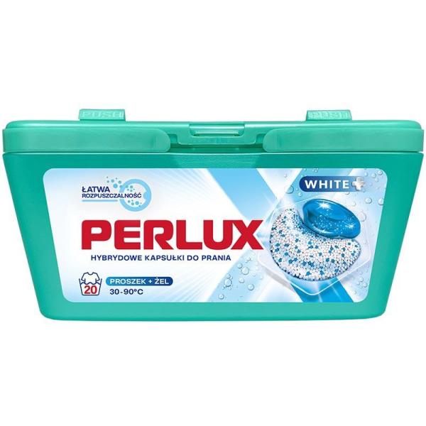 Perlux White Plus kapsułki piorące 20 sztuk