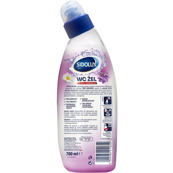Sidolux żel WC 700ml Lawenda z Rumiankiem
