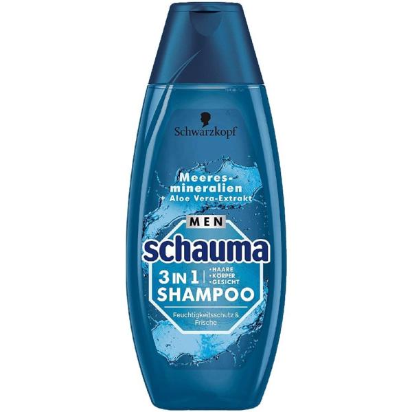 Schauma Men szampon 3w1 400ml Aloe Vera
