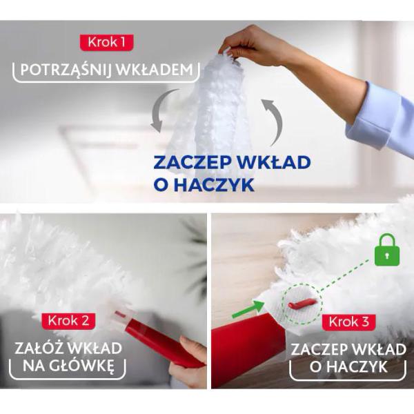 Vileda Flex&Catch wkład do miotełki 5szt