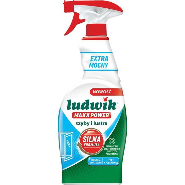 Ludwik Maxx Power Szyby i Lustra 750ml spray