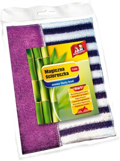 Jan Niezbędny magiczna ściereczka bambusowa 24x26cm