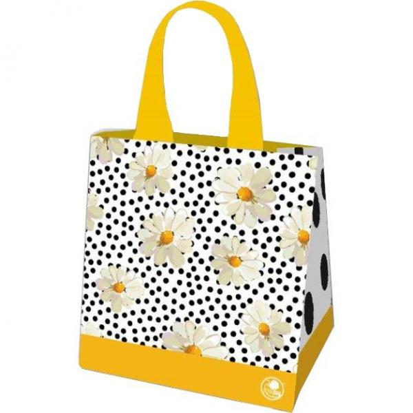 Torba zakupowa ekologiczna GAM PP stokrotki 26l