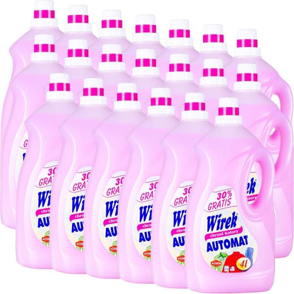 Wirek pakiet płyn do prania 4L Automat Kolor 20 sztuk