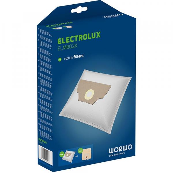 Worwo ELMB02K worki do odkurzaczy 4 sztuki Electrolux, AEG