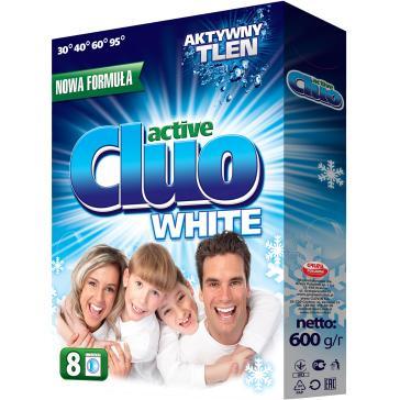 Cluo proszek do prania bieli 600g