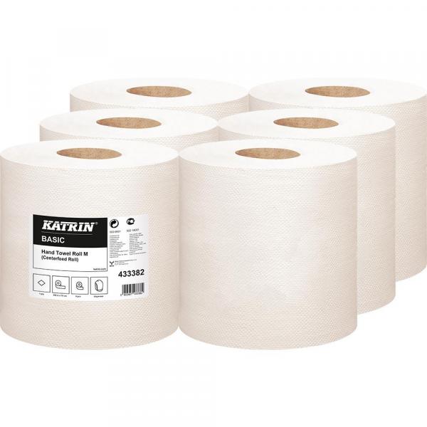 Katrin Basic 433382 Maxi ręcznik 1-warstwowy, 300 metrów, 6 sztuk