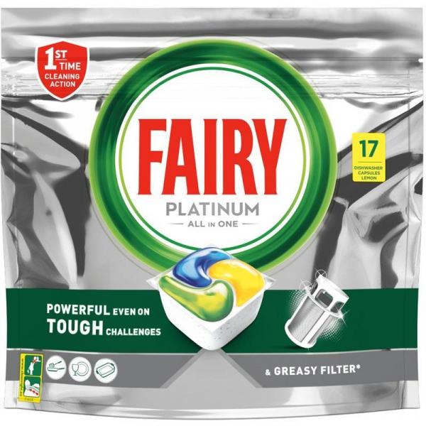 Fairy All In One Platinum kapsułki do zmywarek 17szt.
