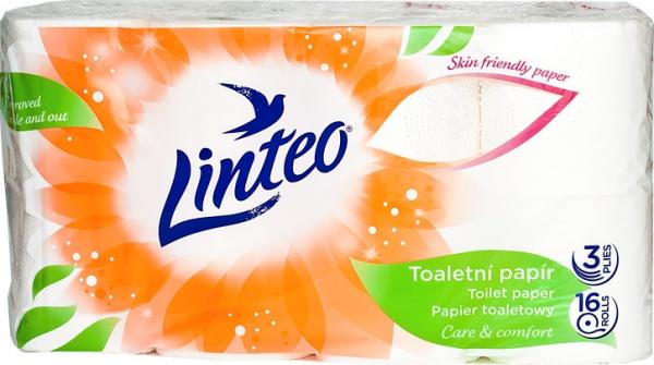 Linteo papier toaletowy 3-warstwowy 16 rolek