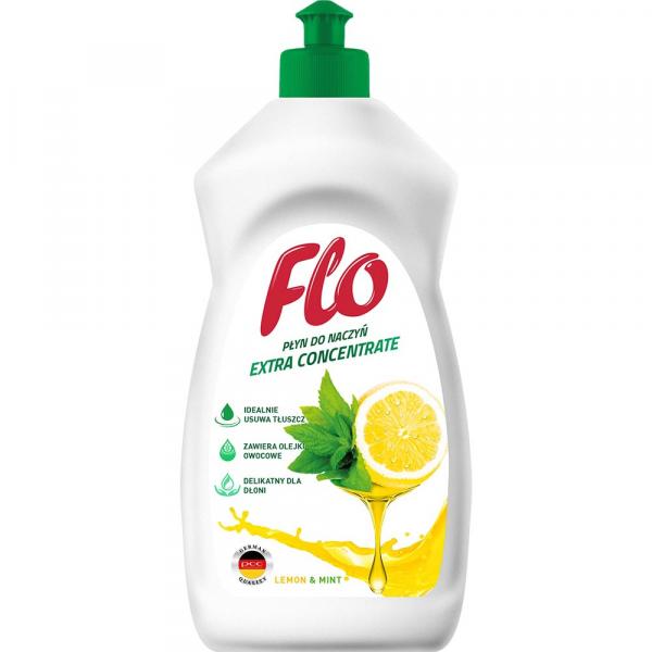 FLO Płyn do mycia naczyń 1L Lemon & Mint