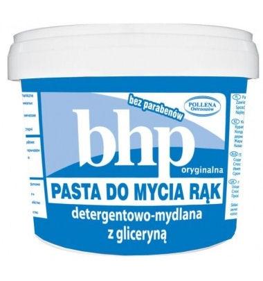 BHP pasta do mycia rąk detergentowo-mydlana z gliceryną 500g Pollena Ostrzeszów