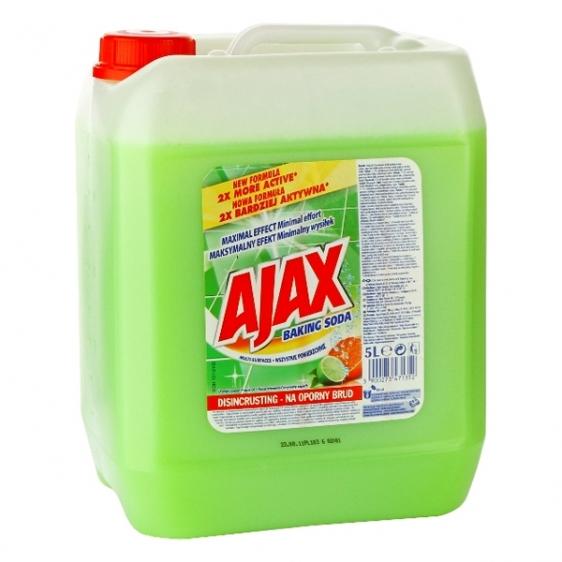 Ajax płyn uniwersalny 5l cytryna - pomarańcza