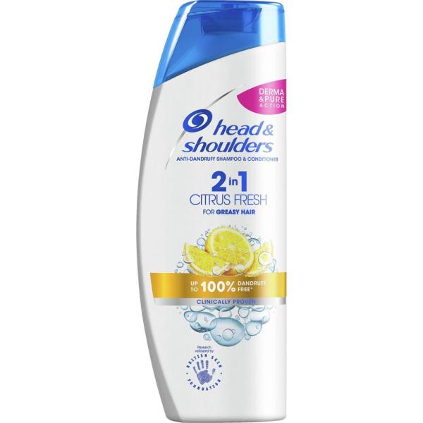 Head & Shoulders szampon 360ml 2w1 Citrus Fresh