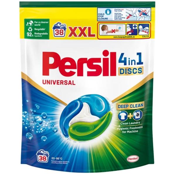 Persil 4In1 Discs Deep Clean Plus Active Fresh kapsułki piorące 38szt. Universal 