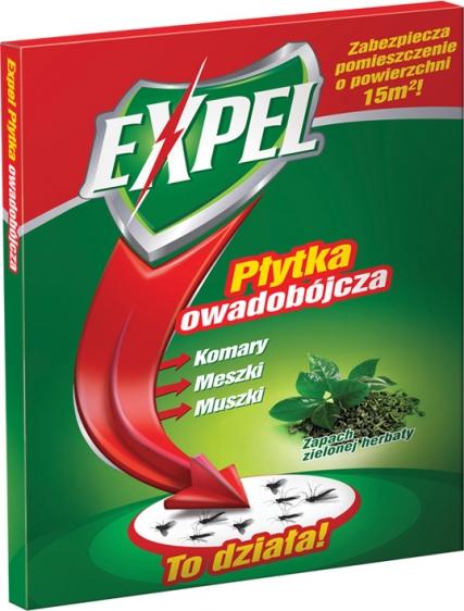 Expel płytka owadobójcza o zapachu zielonej herbaty