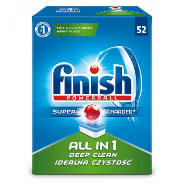 Finish All in 1 tabletki do zmywarek 52 sztuki