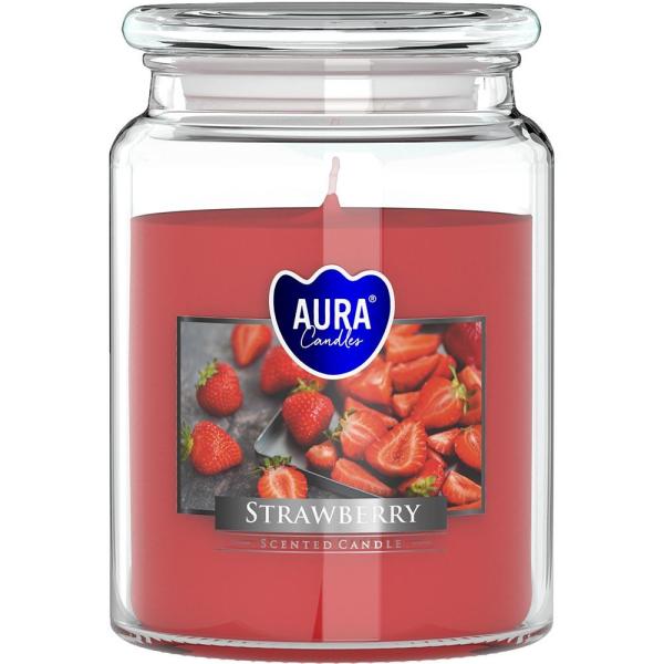 Bispol świeca zapachowa snd99-73 Strawberry