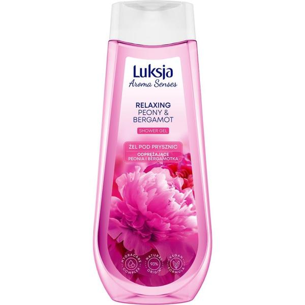Luksja żel pod prysznic Aroma Senses 500ml Peonia i Bergamotka