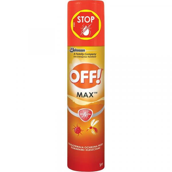 OFF spray na komary i kleszcze Max 100ml