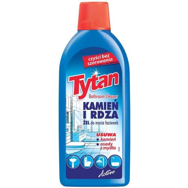 Tytan kamień i rdza żel do łazienek 500g